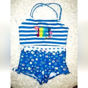 Girls JUICY COUTURE Swimsuit/Bikini sz 7/8